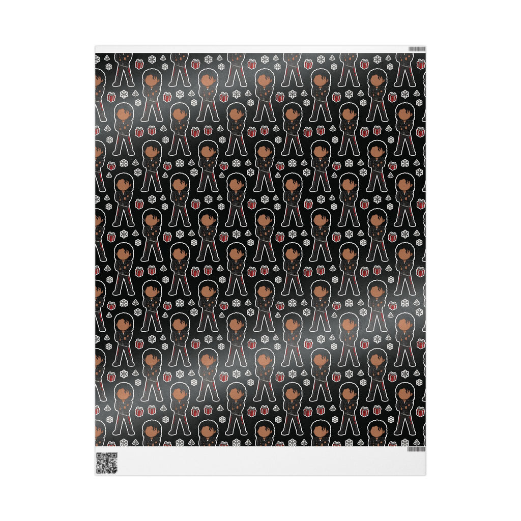 Michael Jackson Wrapping Paper Bad Era Gift Wrap MJ Holiday Xmas