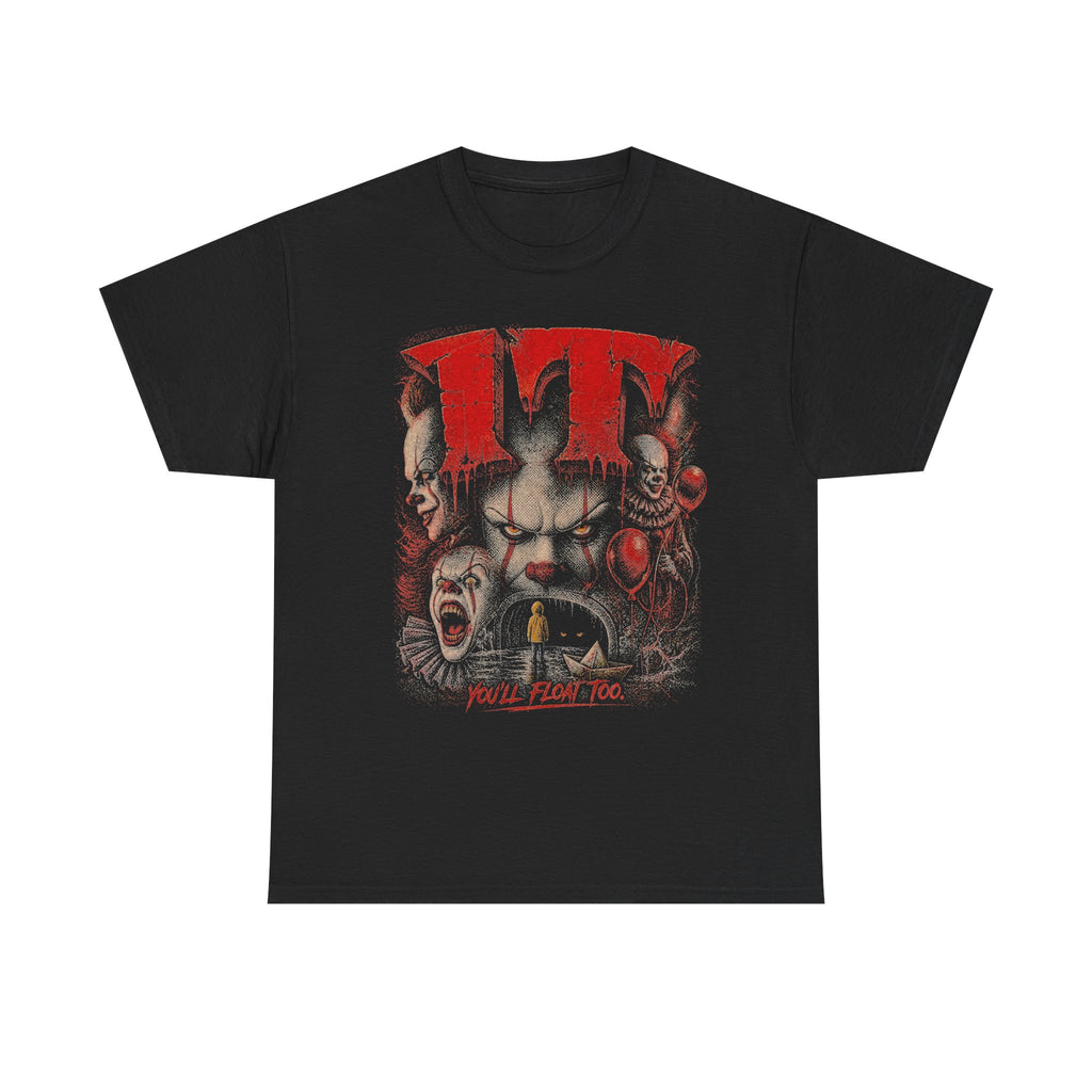 Pennywise The Clown Graphic Tee | Distressed Horror Movie Shirt