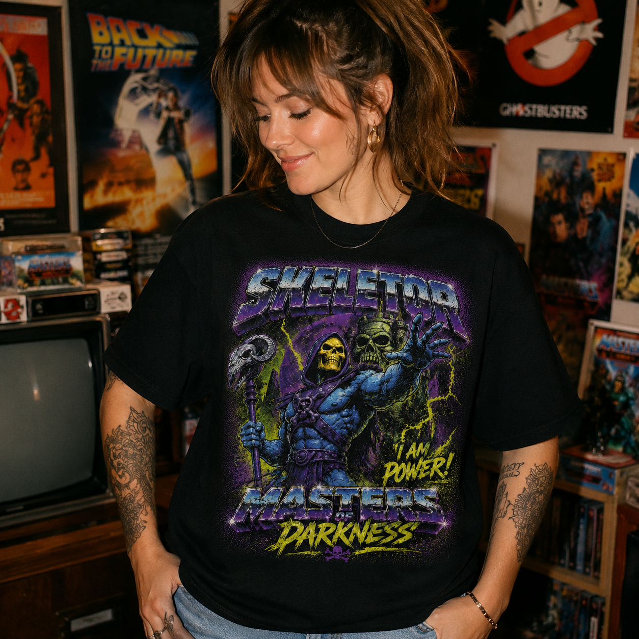Skeletor Masters of the Universe Tee | Vintage Villain Graphic Shirt