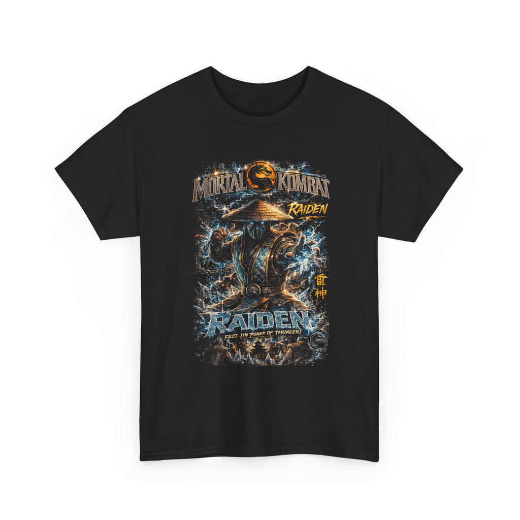 Mortal Kombat Raiden Tee | Vintage Bootleg Style Gaming Shirt