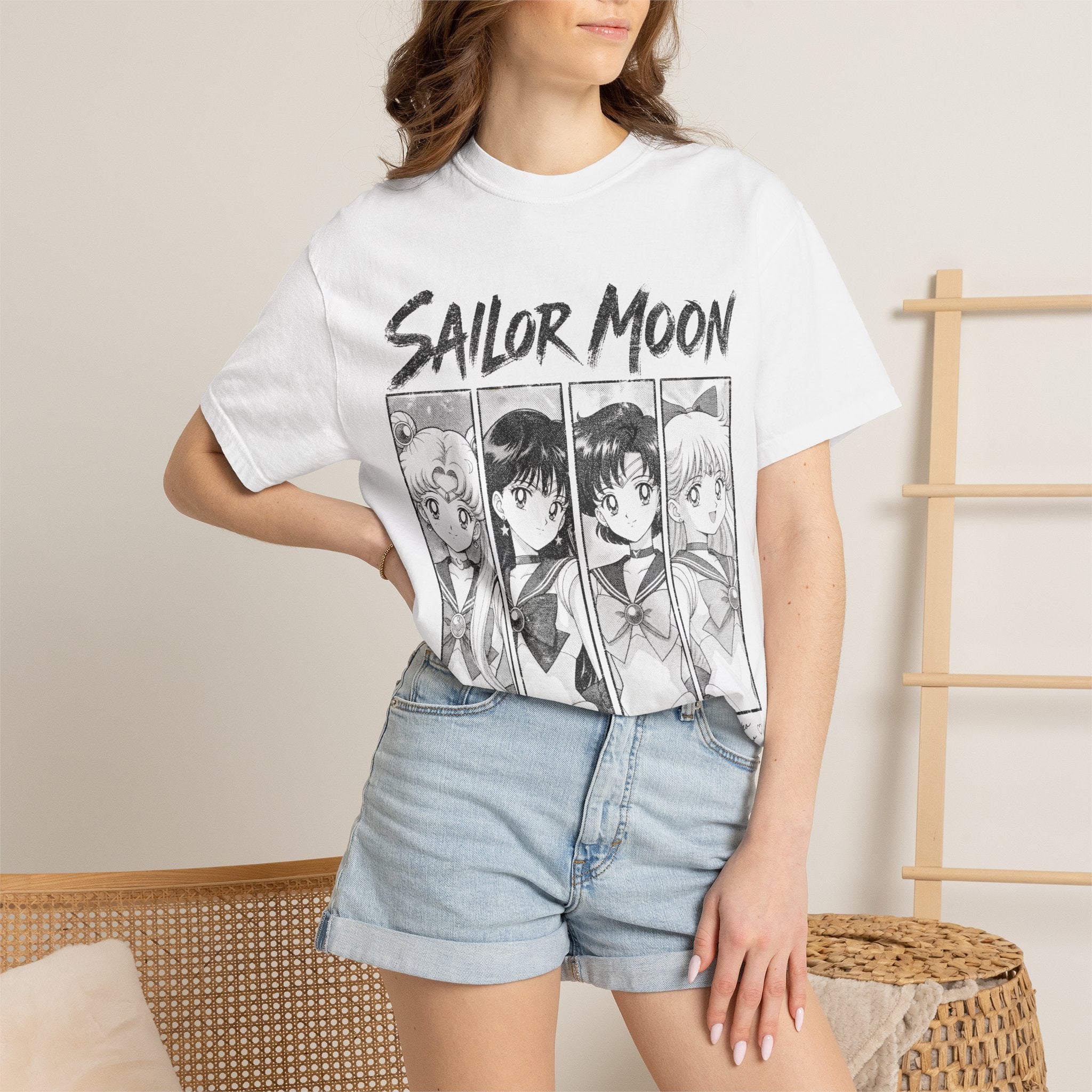 Sailor Moon Anime Tee | Retro 90s Manga Characters Shirt