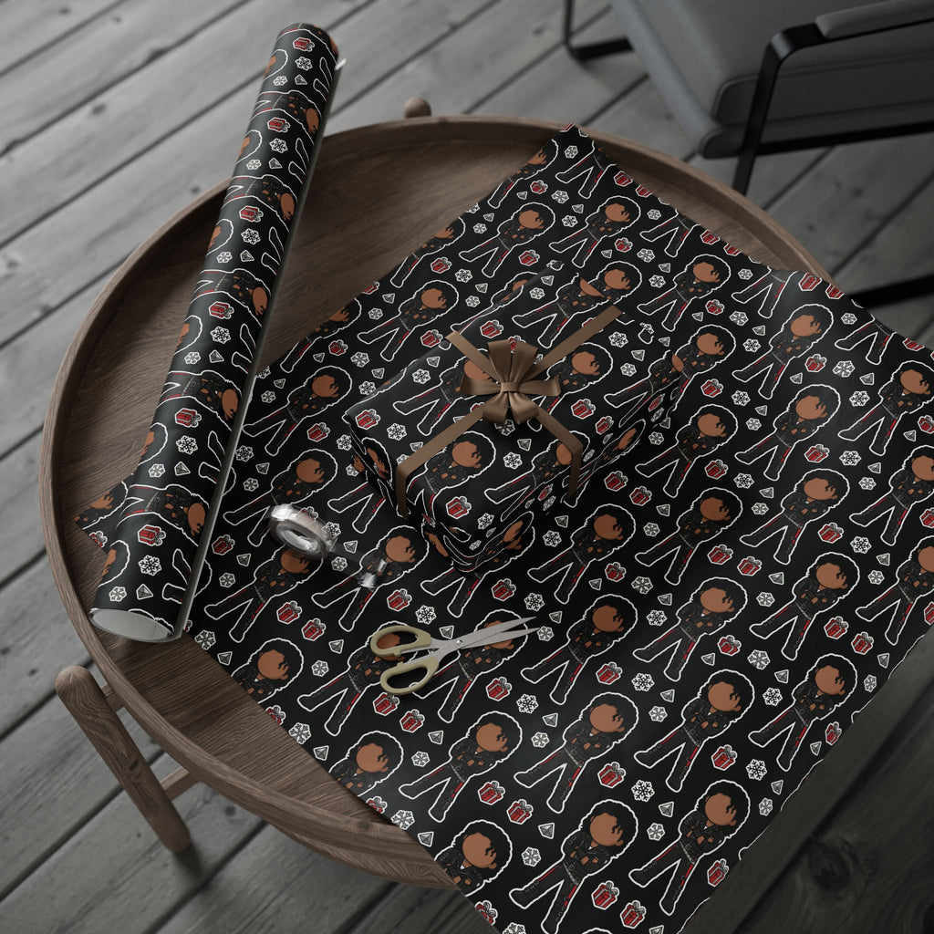 Michael Jackson Wrapping Paper Bad Era Gift Wrap MJ Holiday Xmas