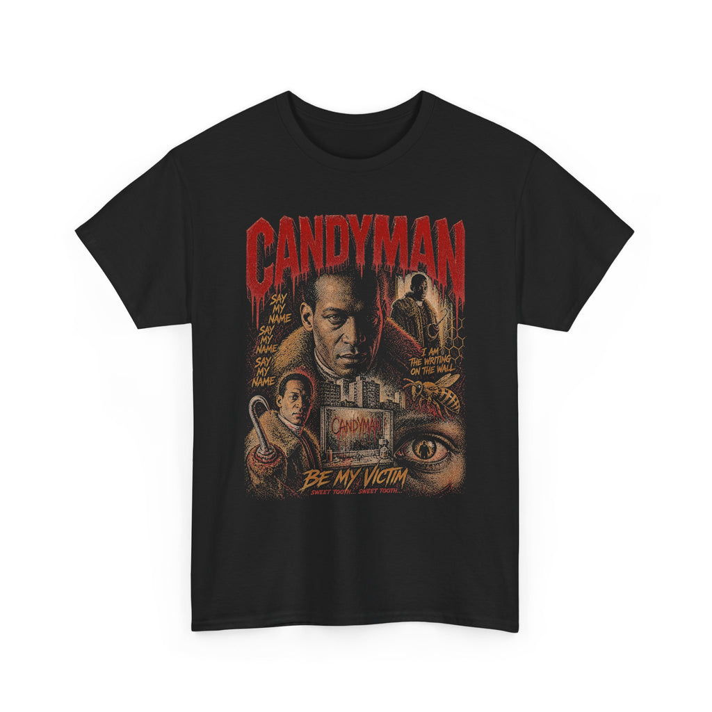 Candyman horror poster T Shirt | Vintage style movie art,Be My Victim design