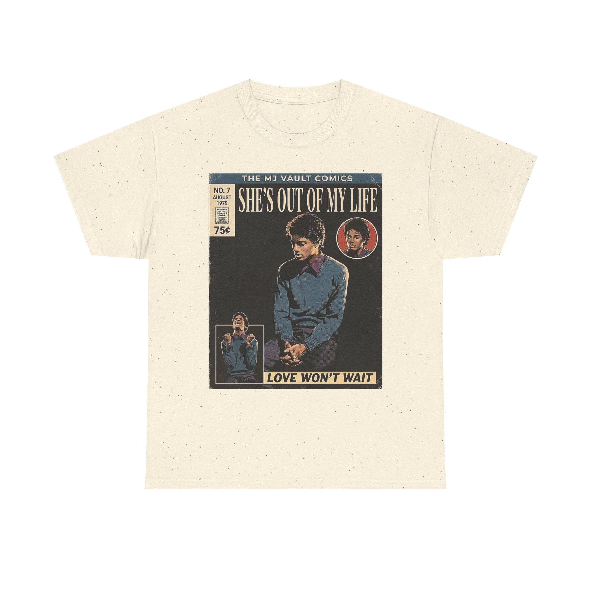 MJ Shes Out Of My Life Comic Tee