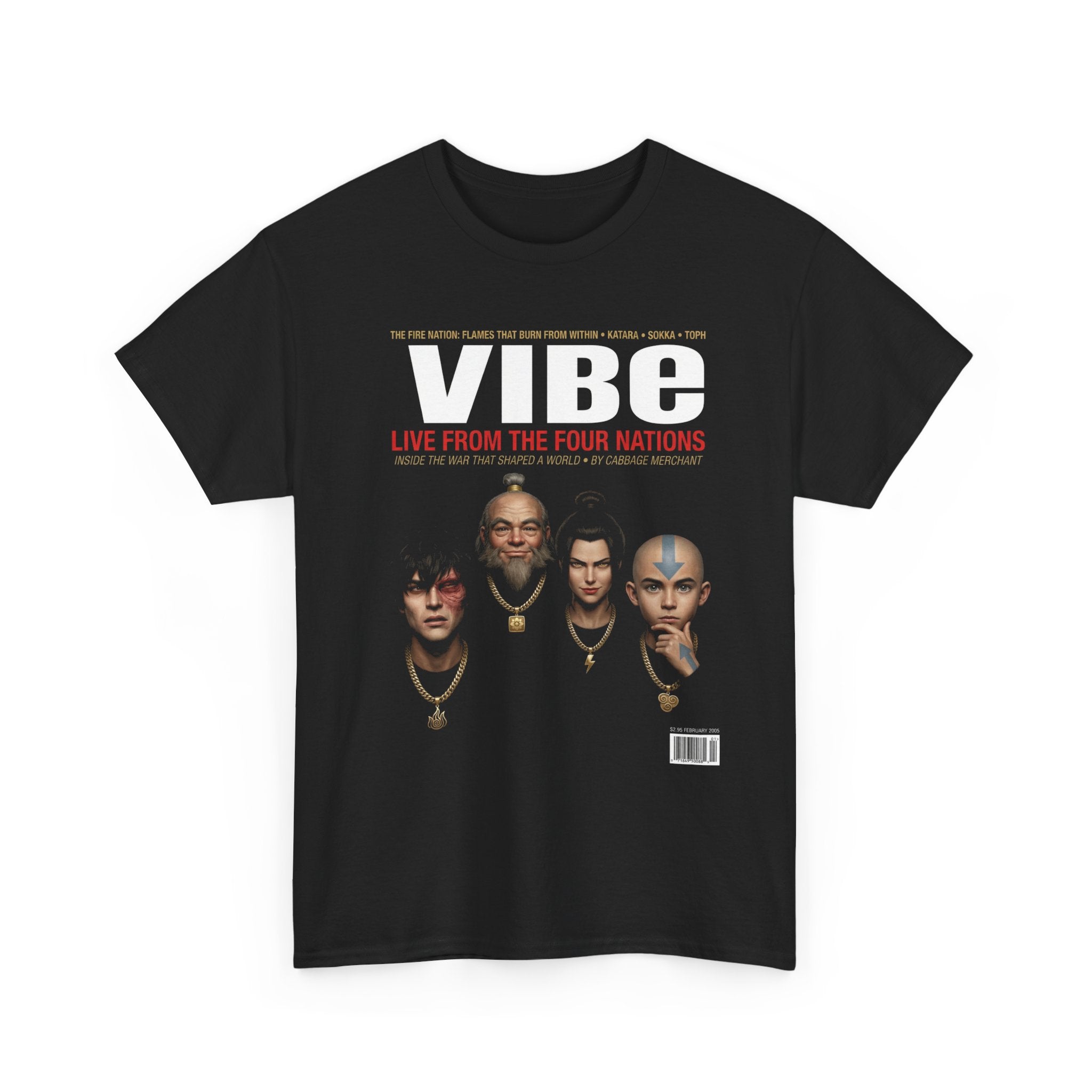 Avatar Last Airbender Vibe Magazine Tee