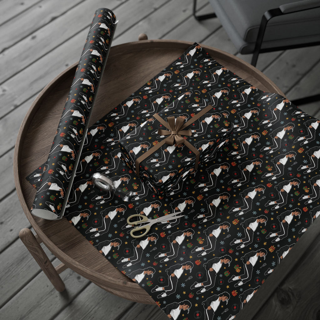 Michael Jackson Wrapping Paper Billie Jean Christmas Gift Wrap