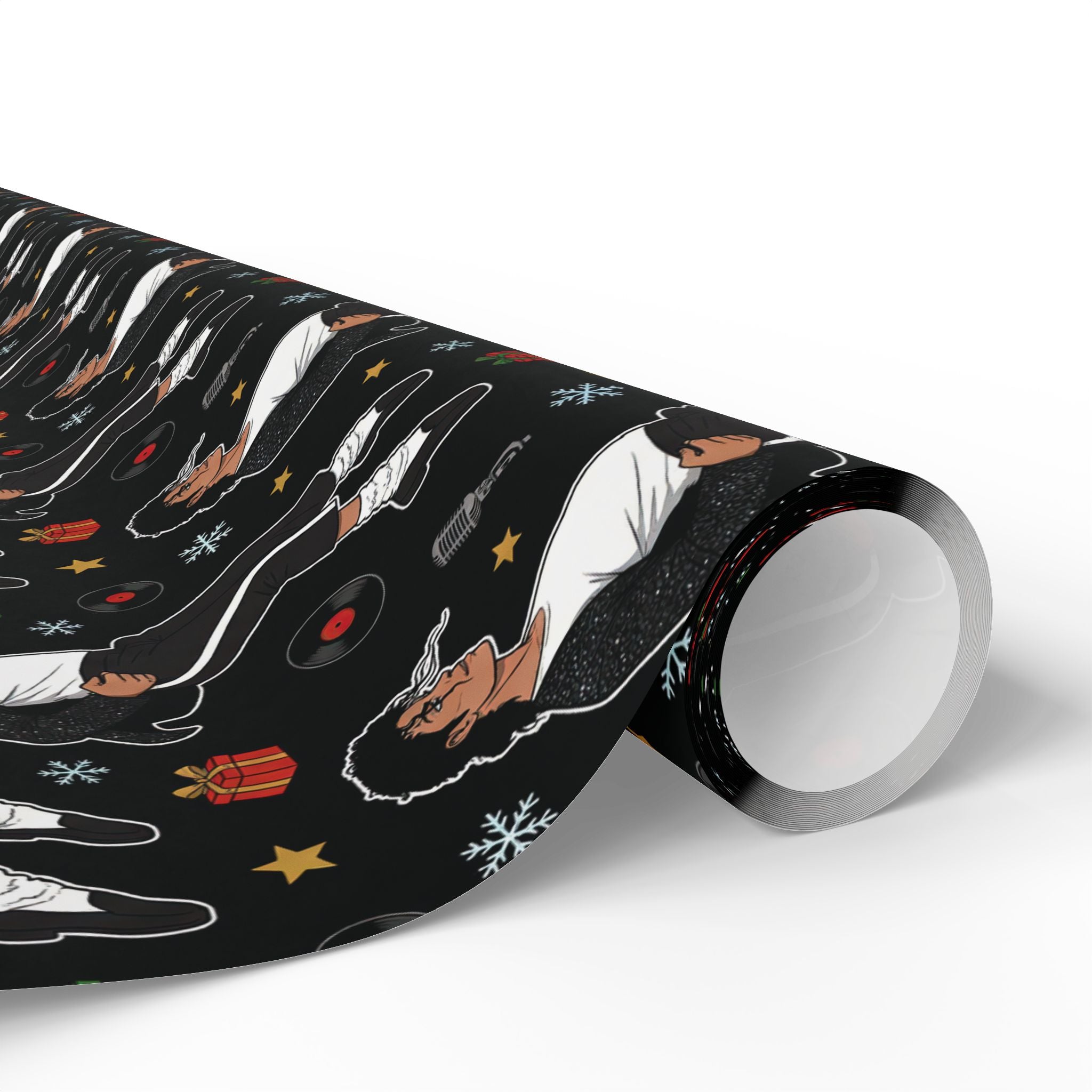 Michael Jackson Wrapping Paper Billie Jean Christmas Gift Wrap