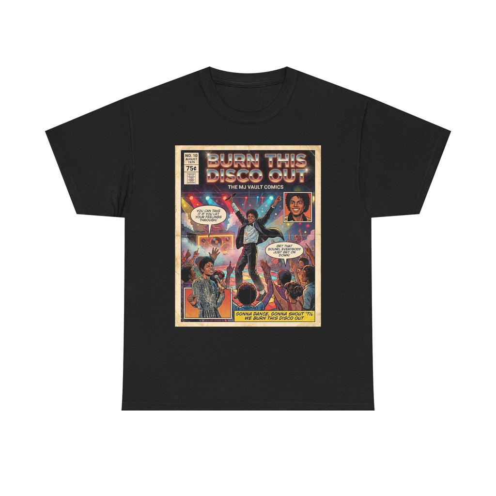 MJ Burn This Disco Out Comic Tee