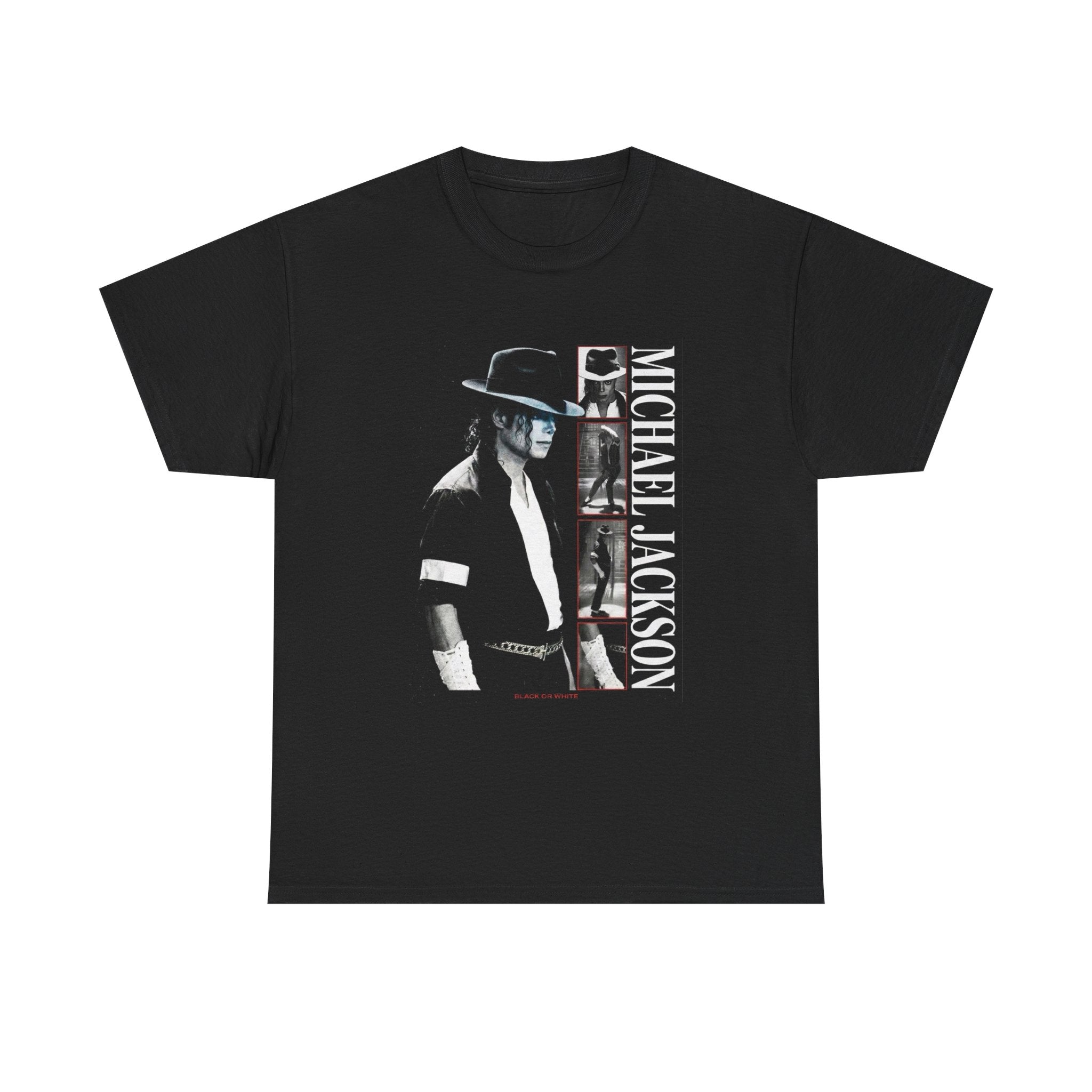 MJ Black or White Mixed Media Tee