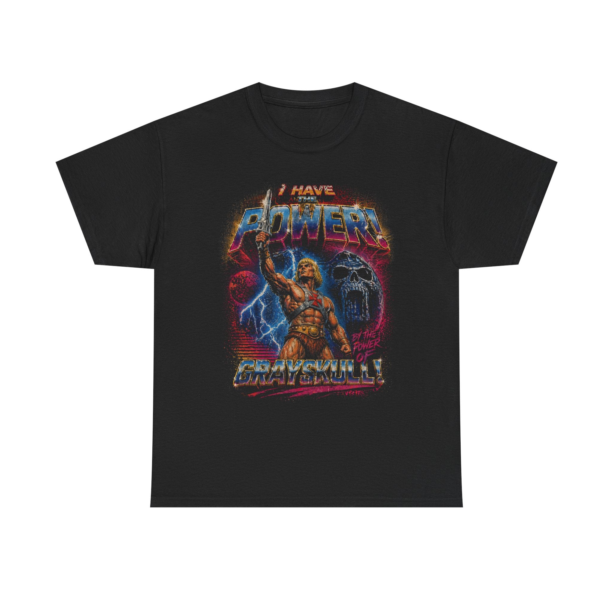 He-Man I Have The Power Tee | Vintage 80s Cartoon Masters of the Universe Shirt