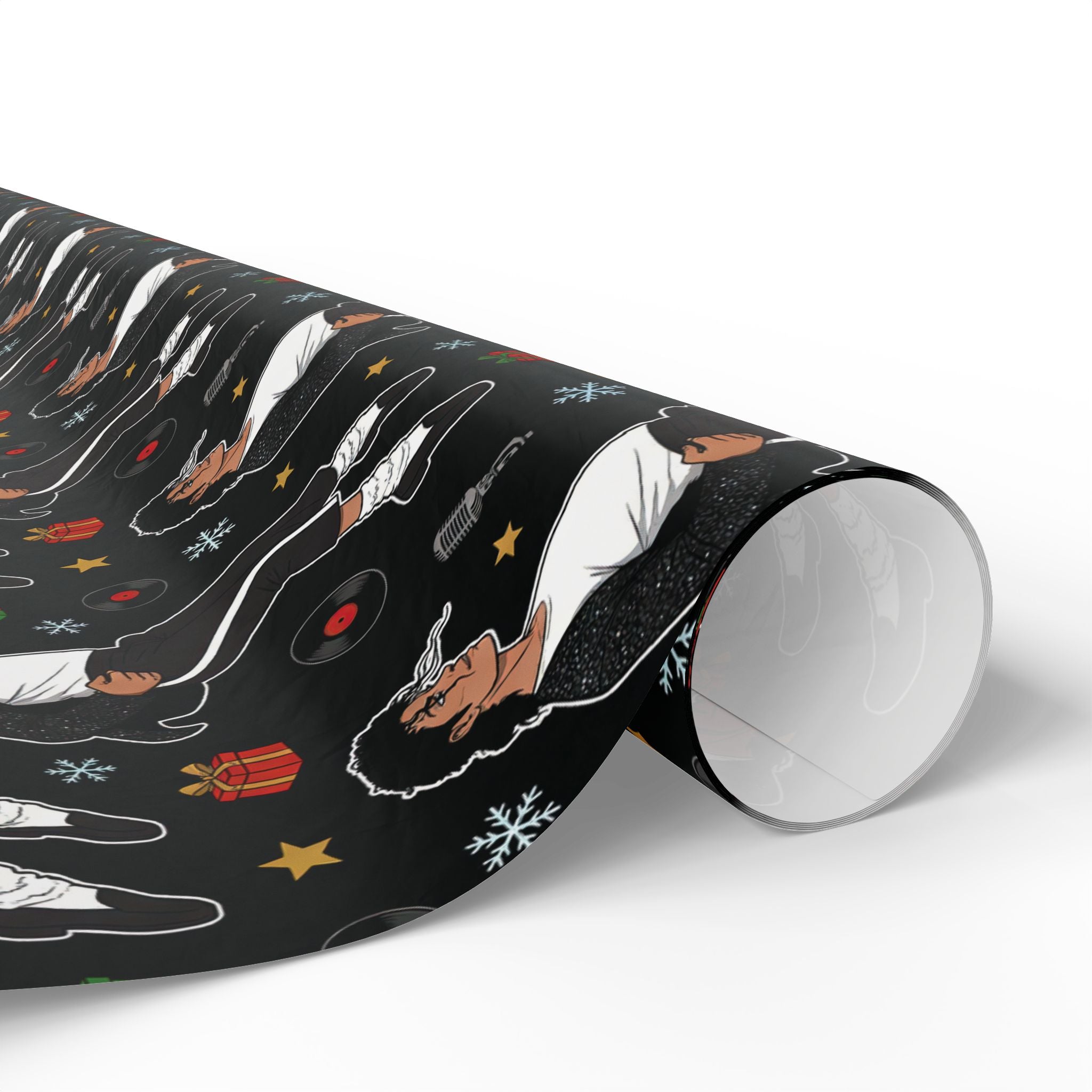 Michael Jackson Wrapping Paper Billie Jean Christmas Gift Wrap