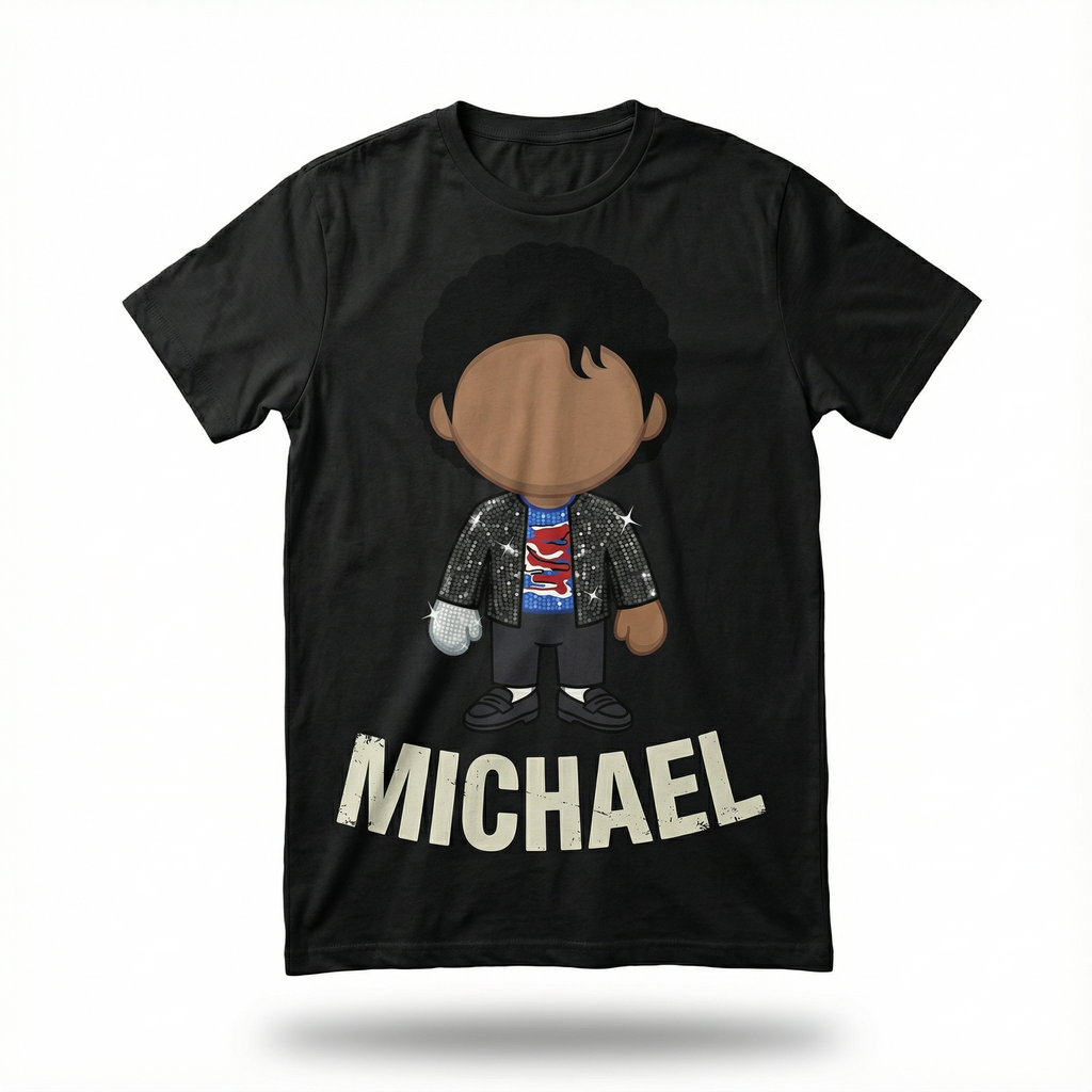 Michael Jackson Chibi Shirt Victory Tour