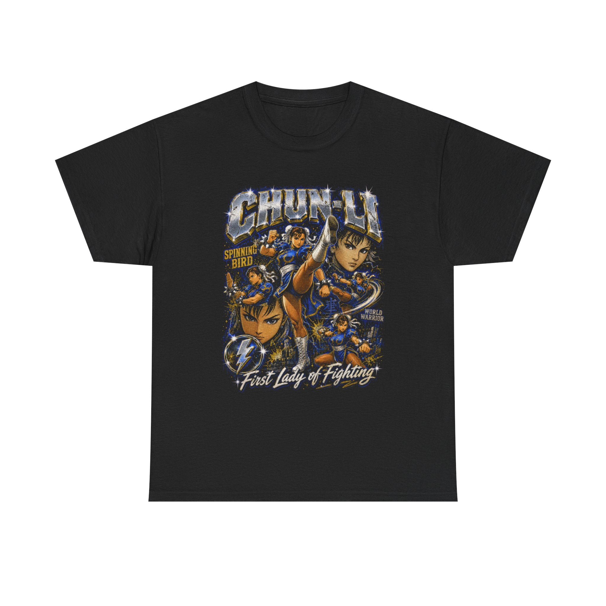 Chun-Li Street Fighter T-Shirt | Vintage Bootleg Gaming Graphic Tee