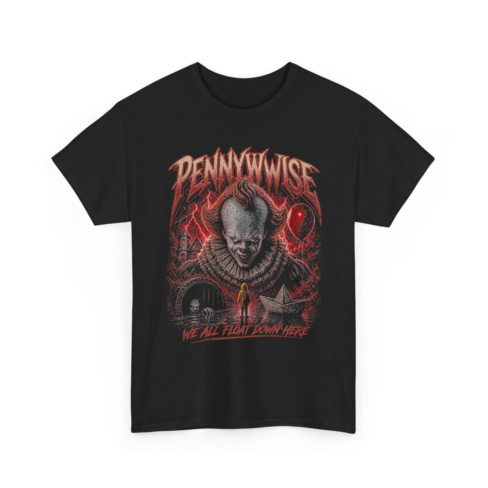 Pennywise Horror Clown T-Shirt | IT Movie Graphic Tee