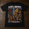 He-Man Masters of the Universe Graphic Tee | Vintage Bootleg Comic Art Shirt