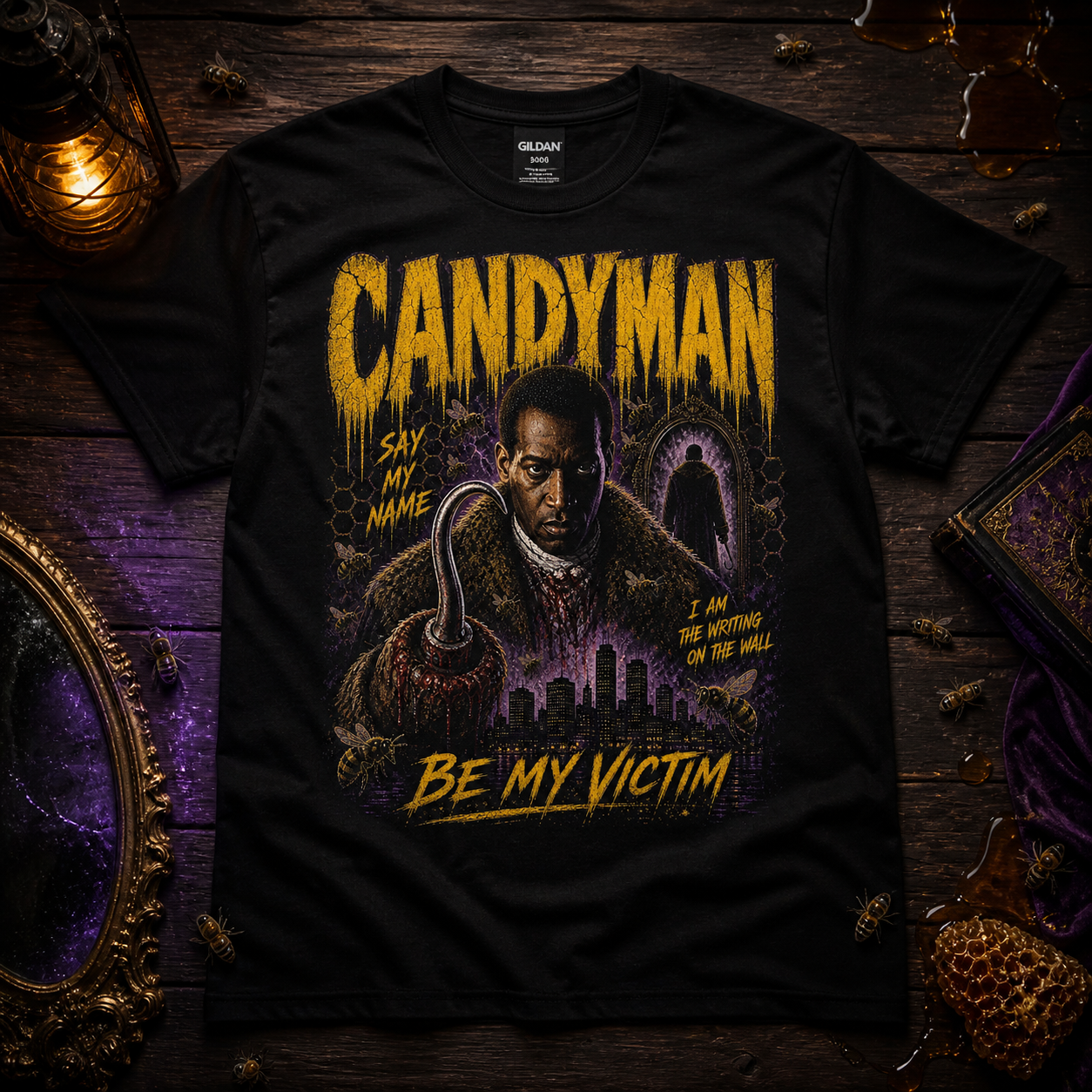 Candyman Horror Graphic Tee | Vintage Cult Classic Slasher Shirt