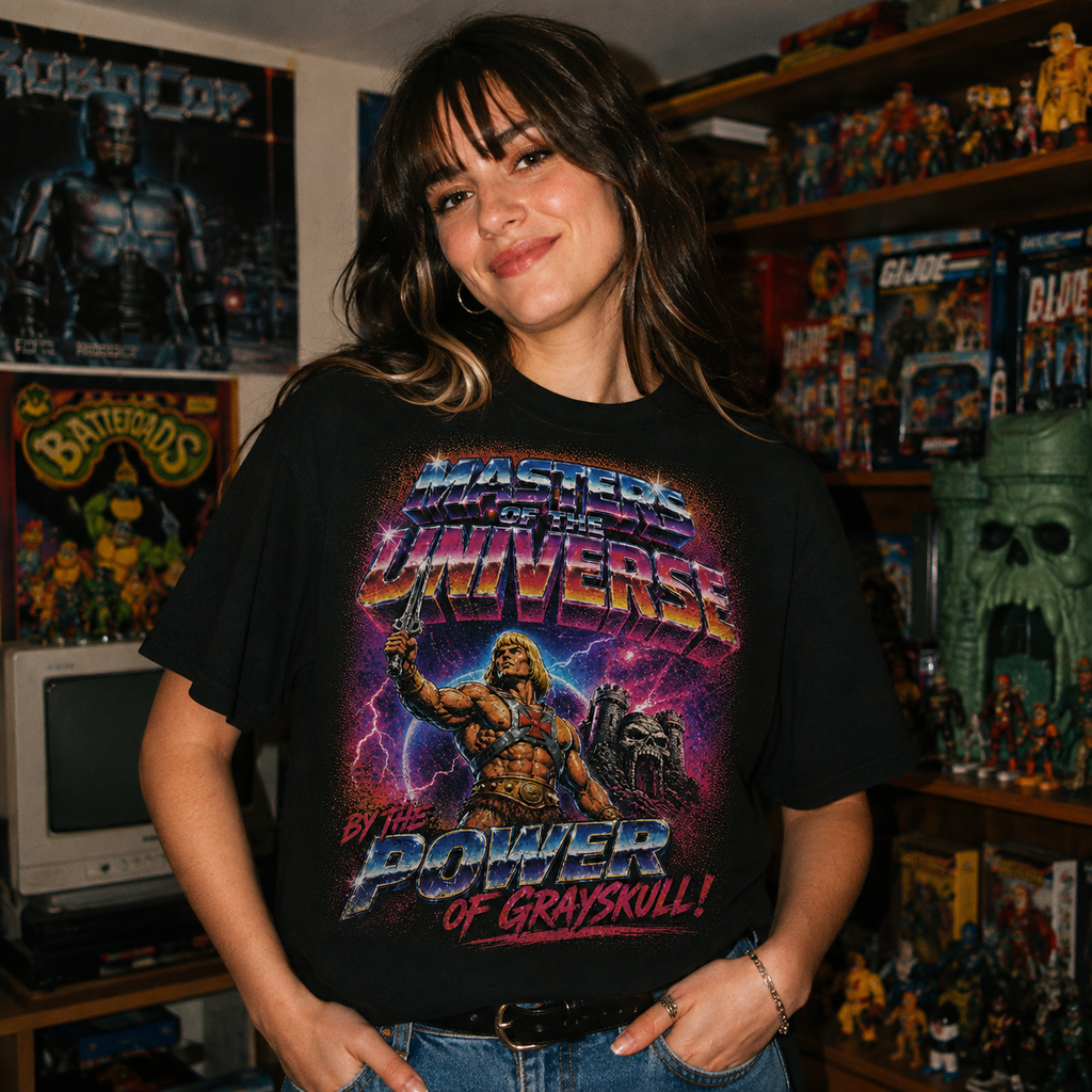 He-Man Masters of the Universe Tee | Vintage Bootleg 80s Cartoon Unisex Shirt
