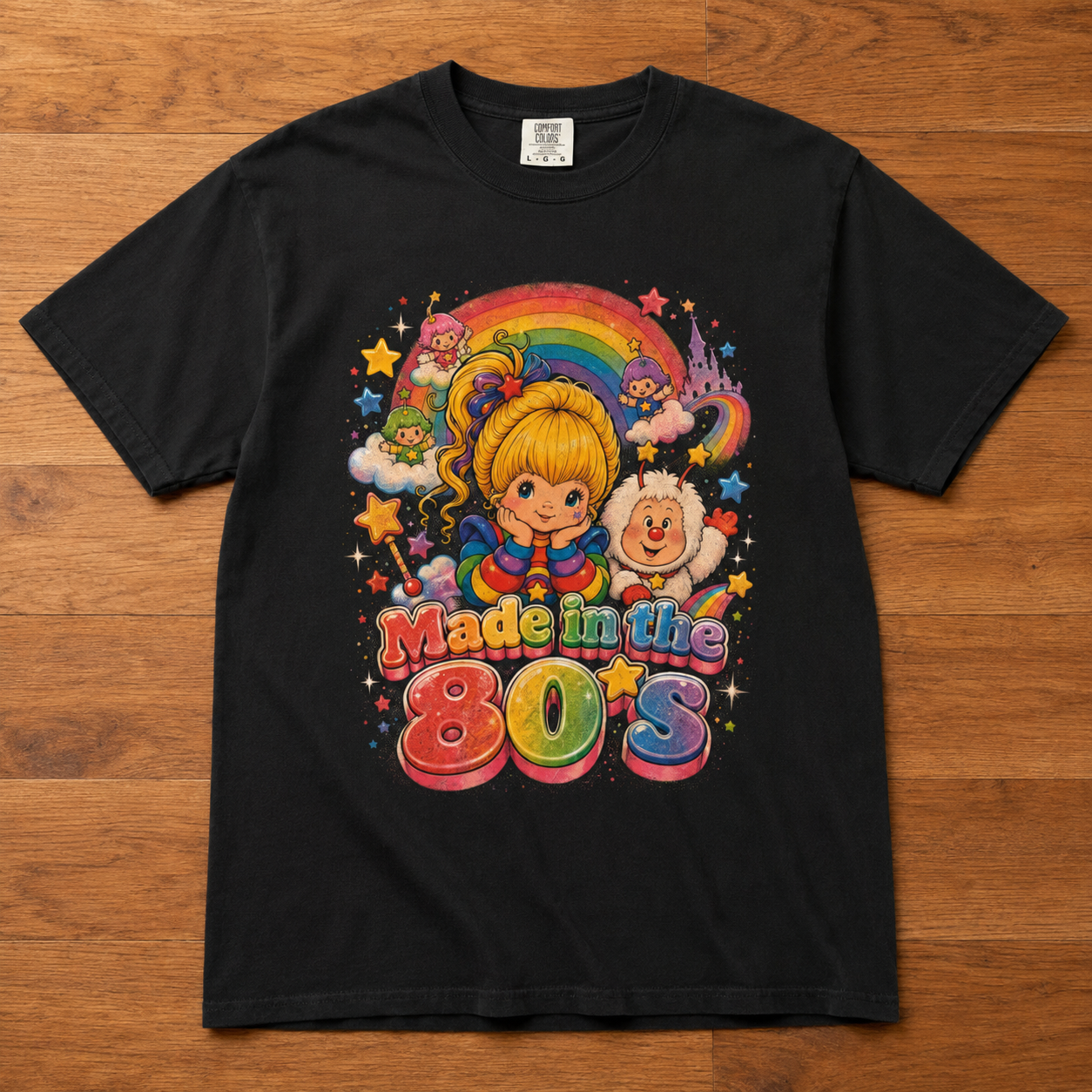 Rainbow Brite Made in the 80s T-Shirt | Retro Cartoon Tee