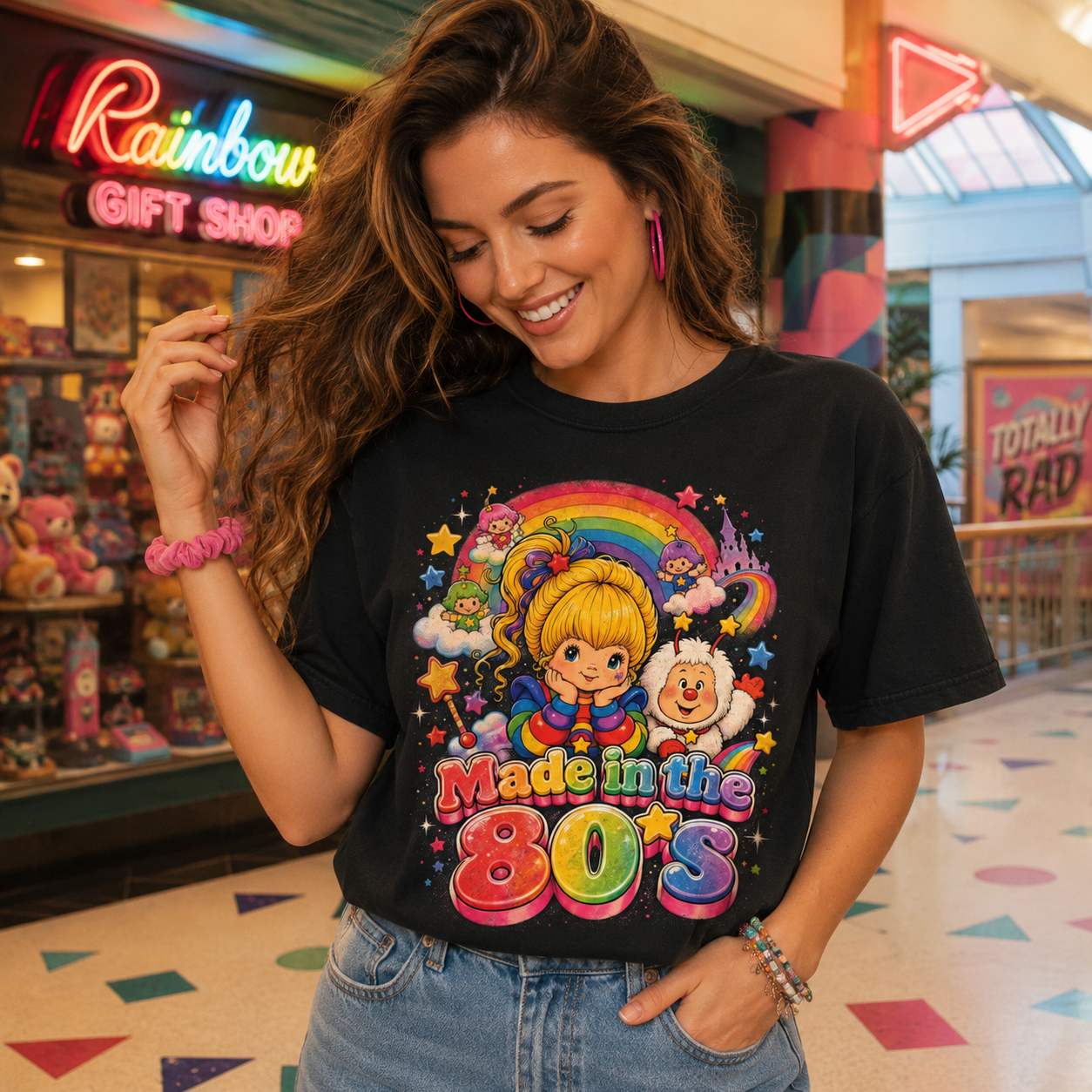Rainbow Brite Made in the 80s T-Shirt | Retro Cartoon Tee