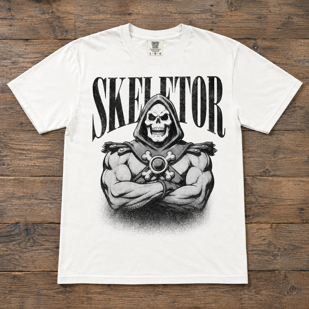 Skeletor T-Shirt | Vintage Bootleg Masters of the Universe Tee