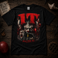 Pennywise The Clown Graphic Tee | Distressed Horror Movie Shirt