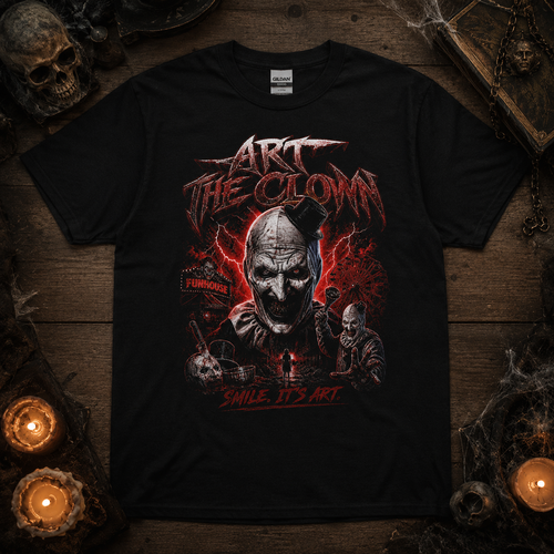 Art the Clown Horror Graphic Tee