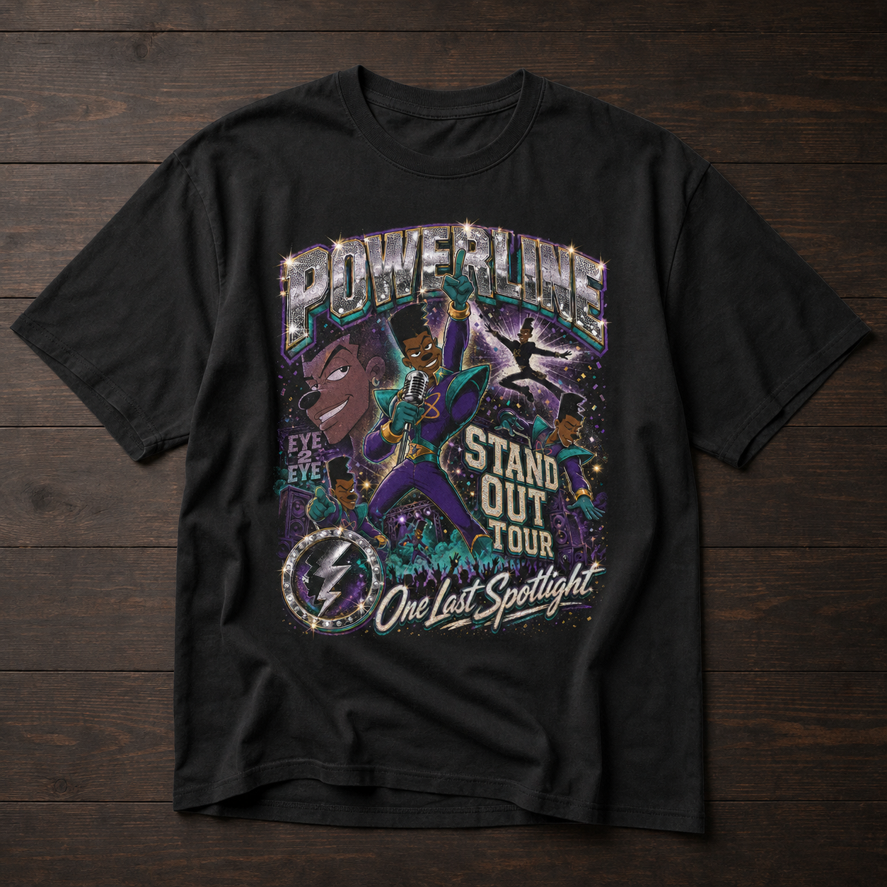 Powerline Stand Out Tour Tee - cover