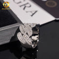 Iced Signet | Moissanite Hip Hop Ring | Solid 925 Sterling Silver