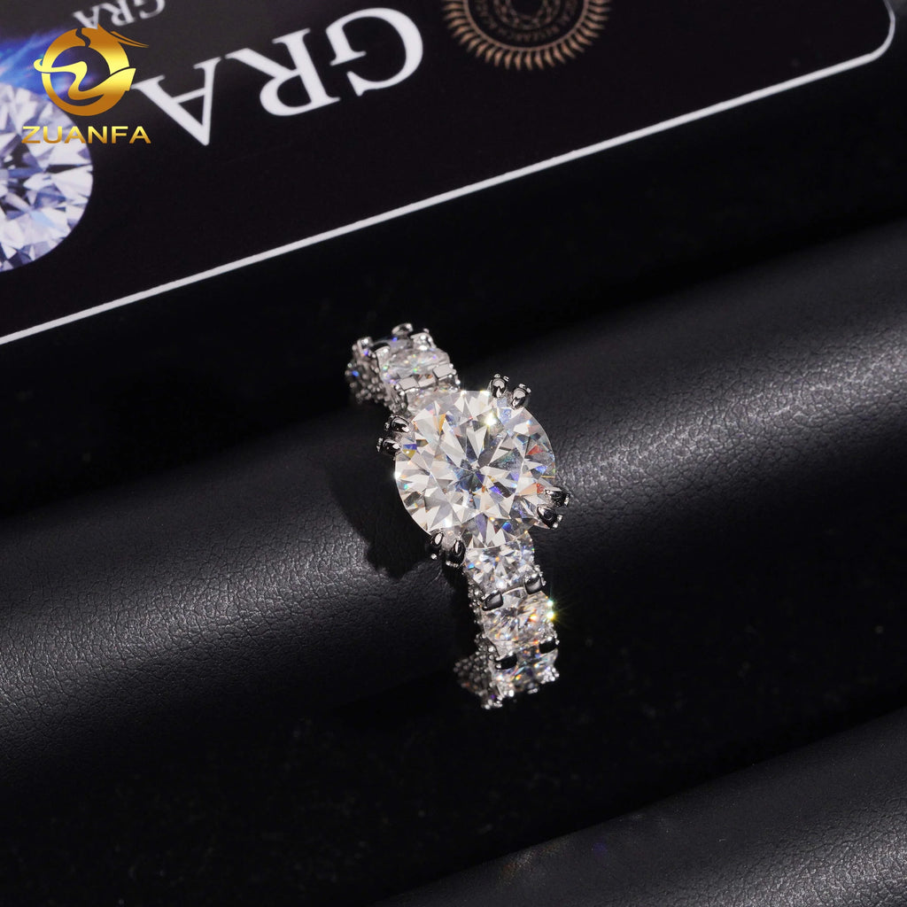Full Eternity | Moissanite Eternity Ring | Ships from USA Warehouse