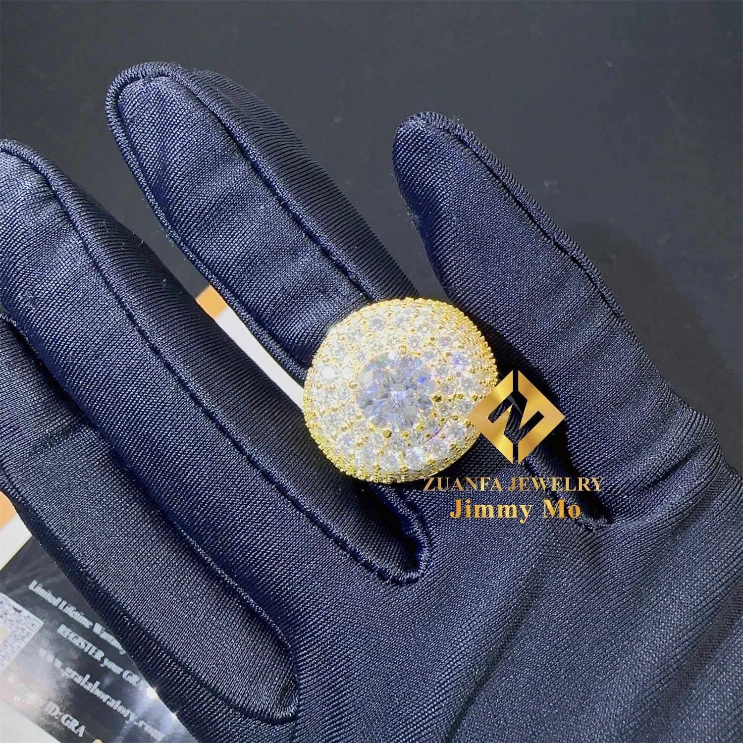 The Certificate | GRA Certified Moissanite Ring | Solid 925 Silver