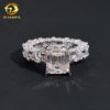 Round Brilliant Reserve | Big Stone Moissanite Wedding Ring | 925 Silver