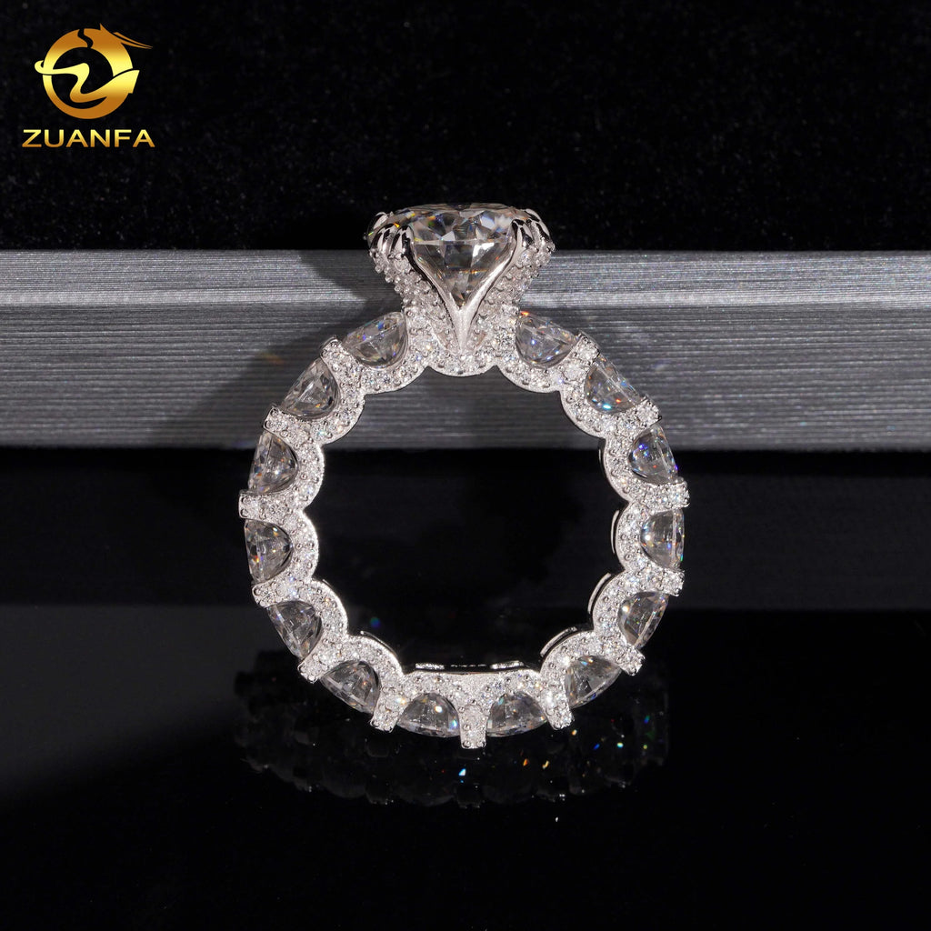 Full Eternity | Moissanite Eternity Ring | Ships from USA Warehouse