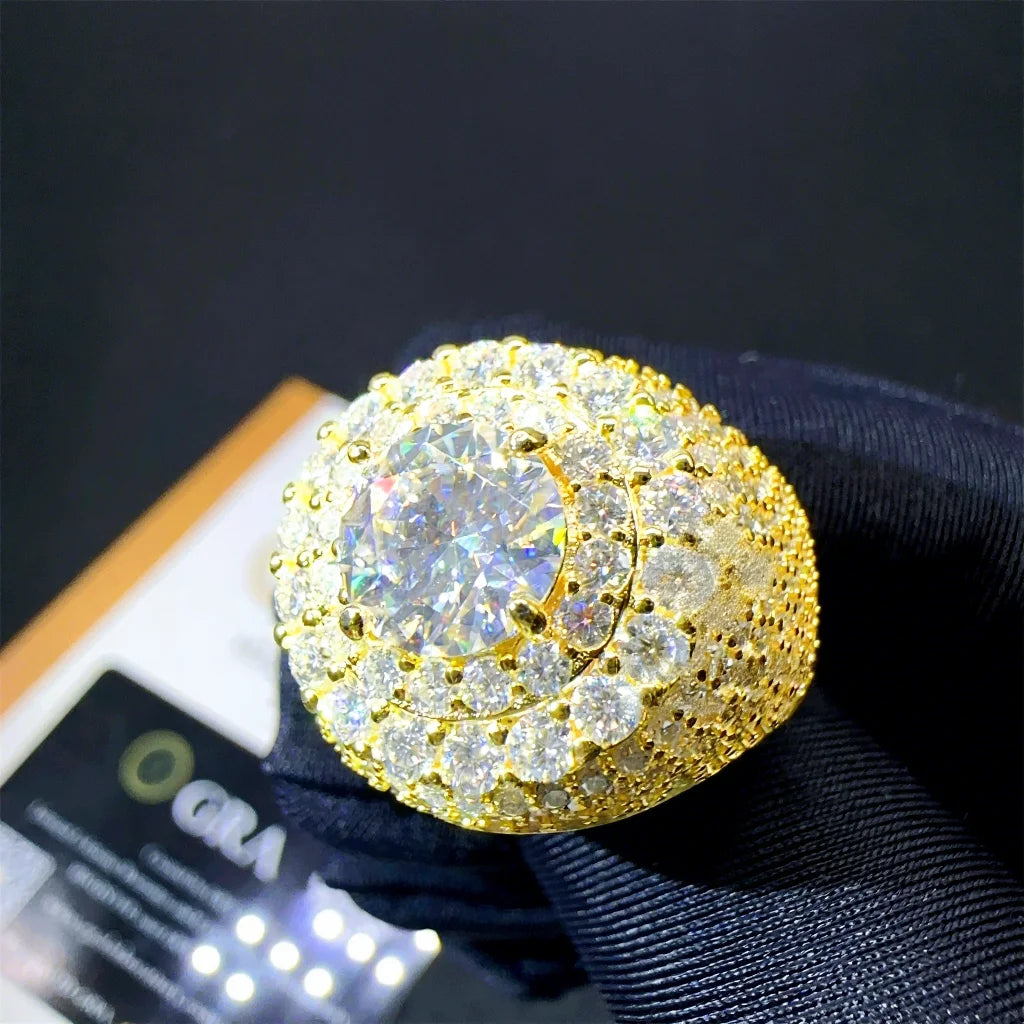 The Certificate | GRA Certified Moissanite Ring | Solid 925 Silver