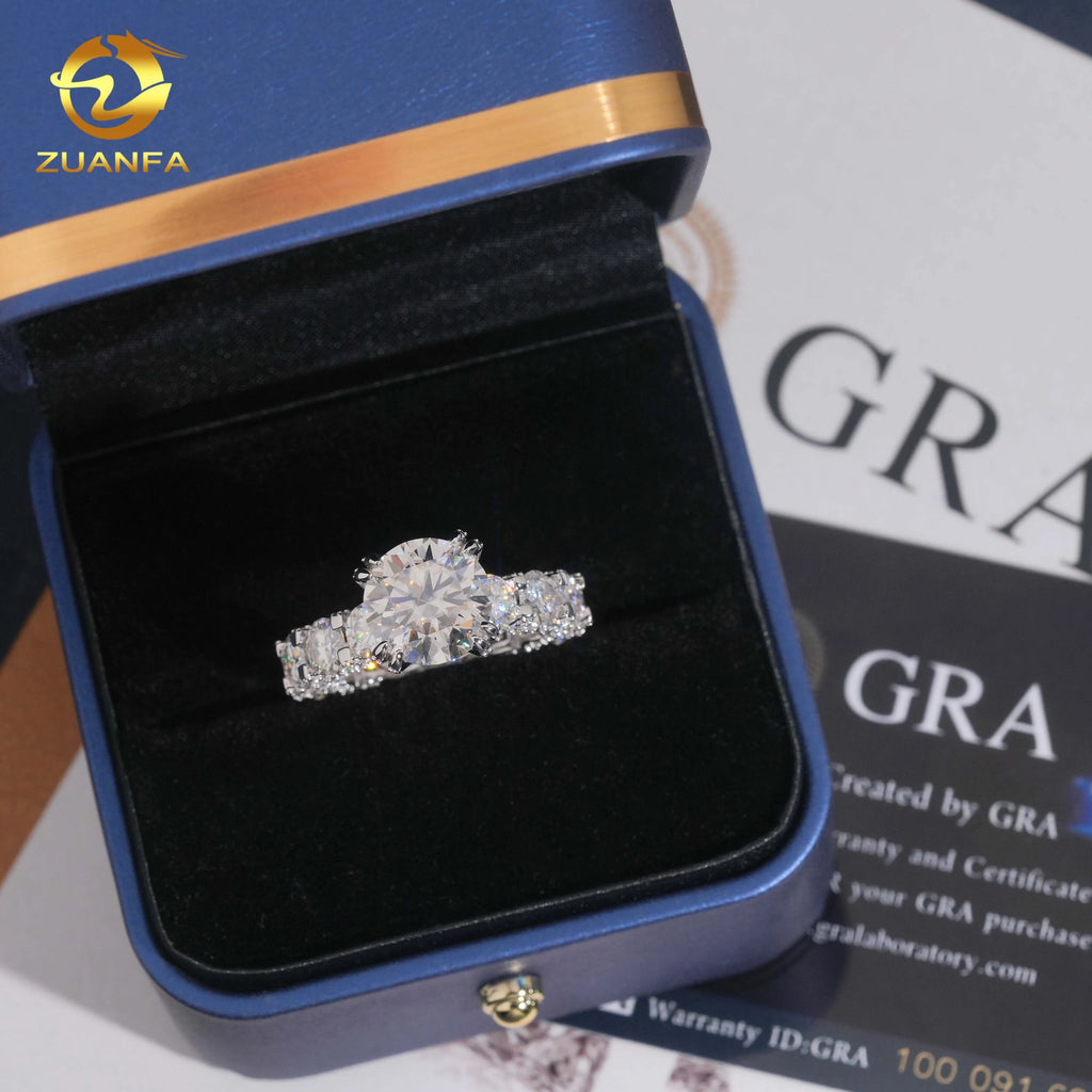 Full Eternity | Moissanite Eternity Ring | Ships from USA Warehouse