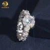 Grand Round | 5ct Round Brilliant Moissanite Ring | 925 Sterling Silver