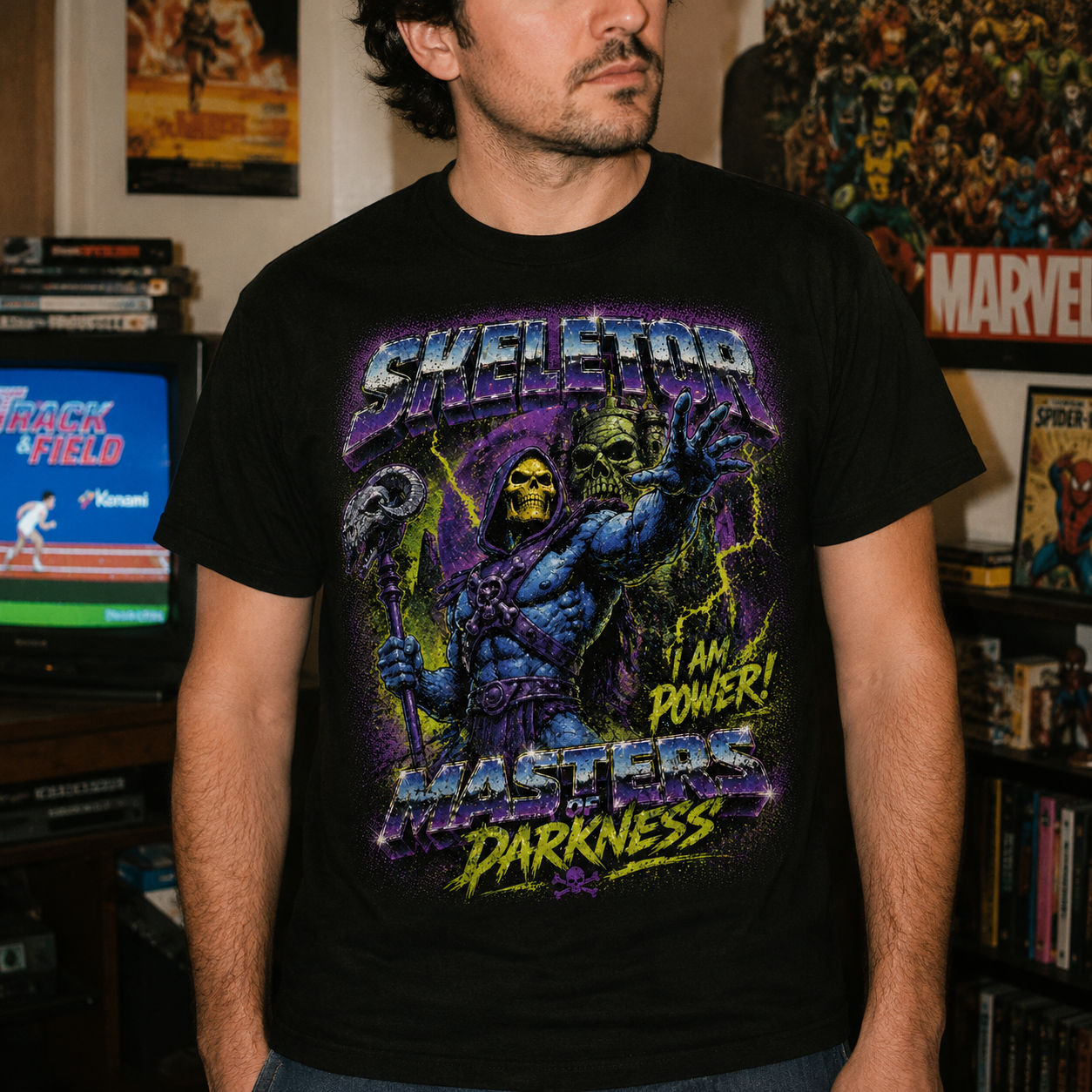 Skeletor Masters of the Universe Tee | Vintage Villain Graphic Shirt