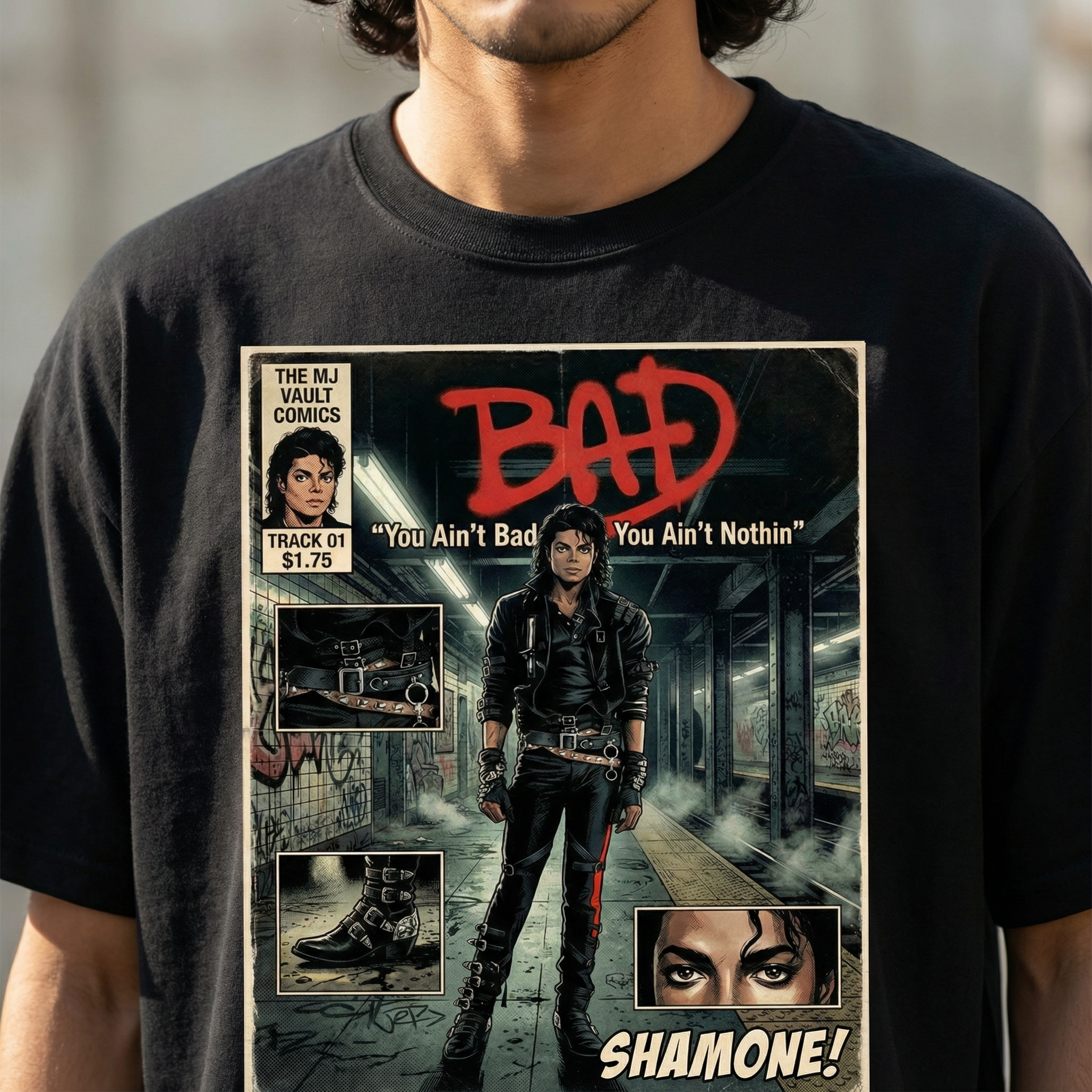 BAD Comic Cover - Detail