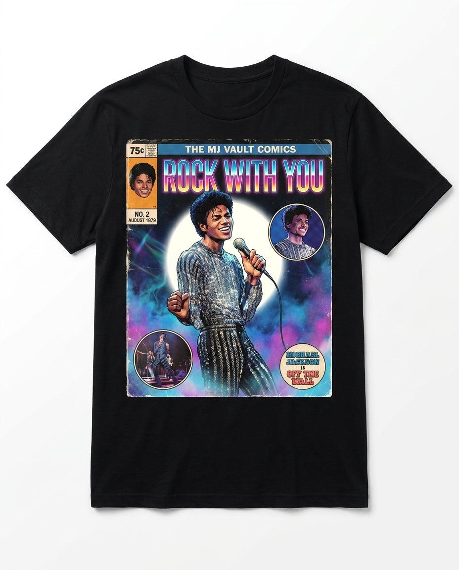 MJ Off The Wall Rock with You Tee - flat lay 2
