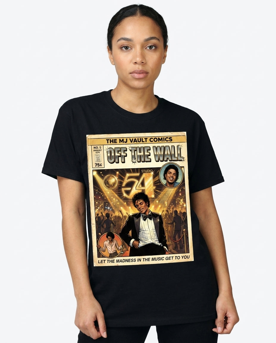 MJ Off The Wall Off the Wall Tee - on model