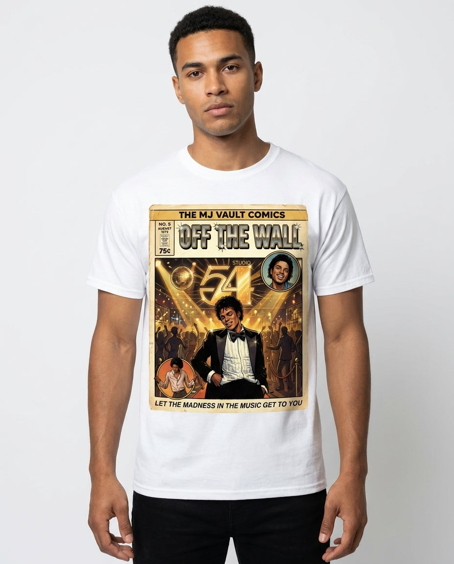 MJ Off The Wall Off the Wall Tee - on model