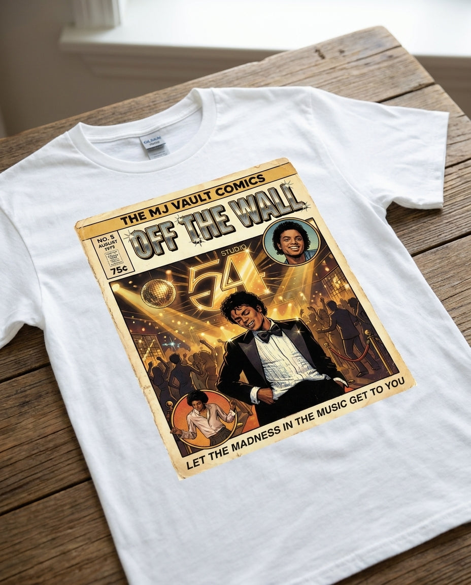 MJ Off The Wall Off the Wall Tee - close-up