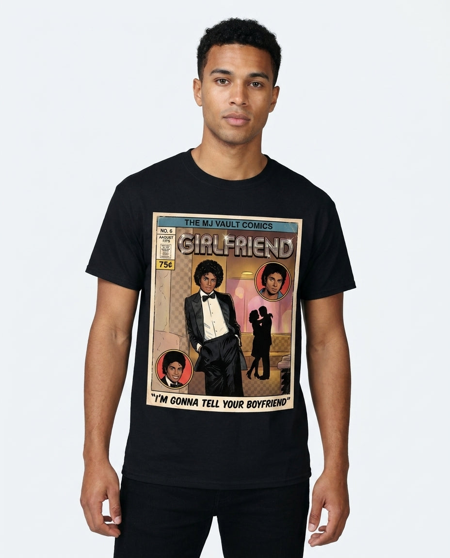 MJ Off The Wall Girlfriend Tee - on model