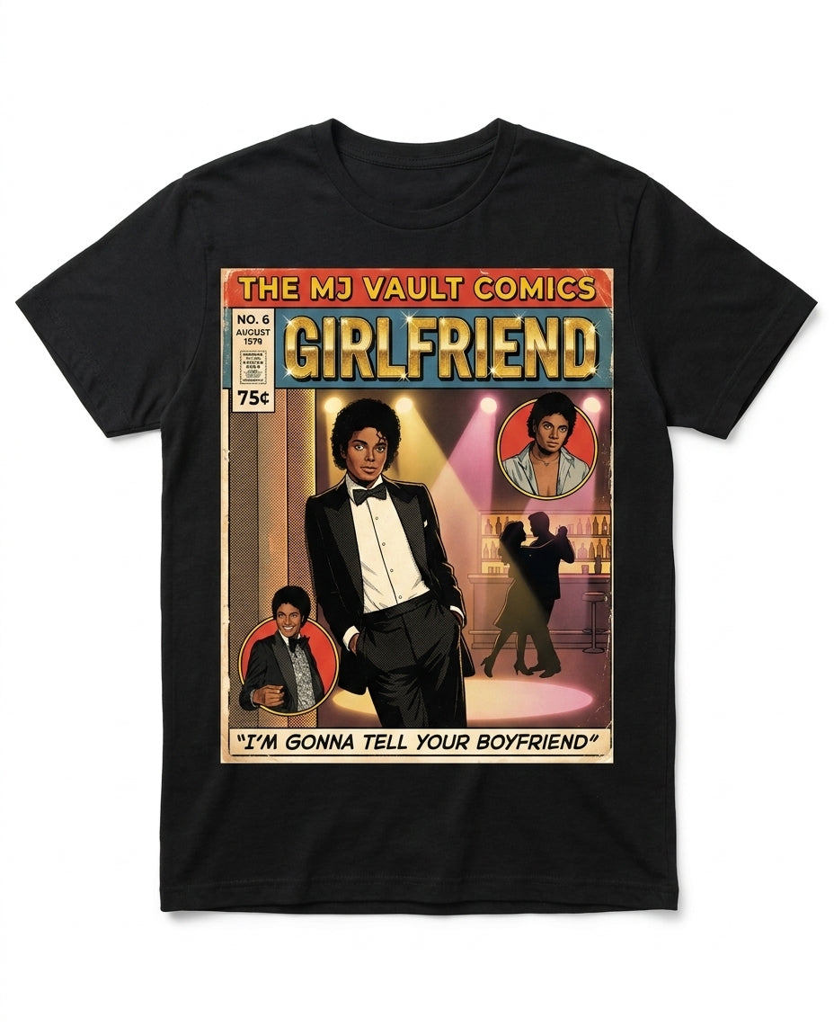 MJ Off The Wall Girlfriend Tee - flat lay