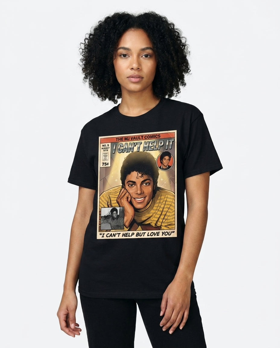 MJ Off The Wall I Can't Help It Tee - on model