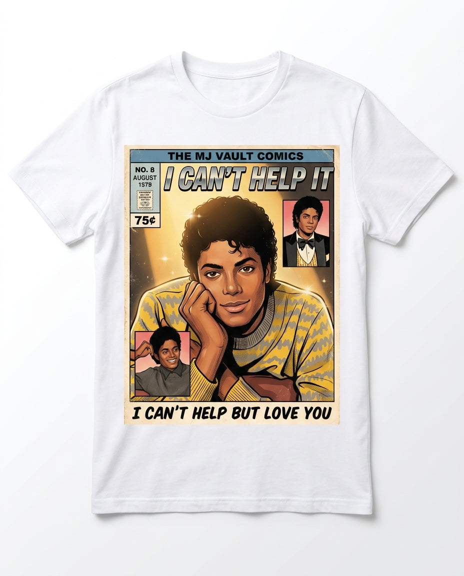 MJ Off The Wall I Can't Help It Tee - flat lay
