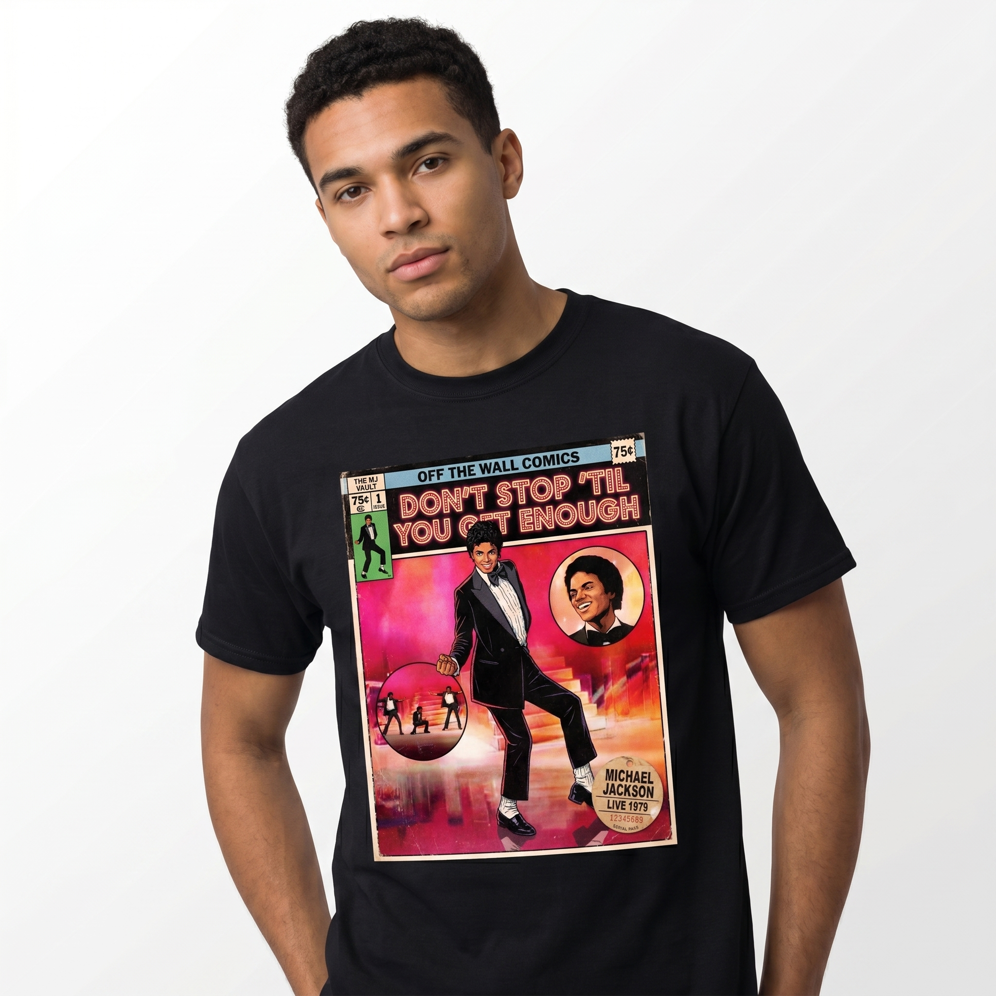 MJ Off The Wall Don't Stop Til You Get Enough - graphic design