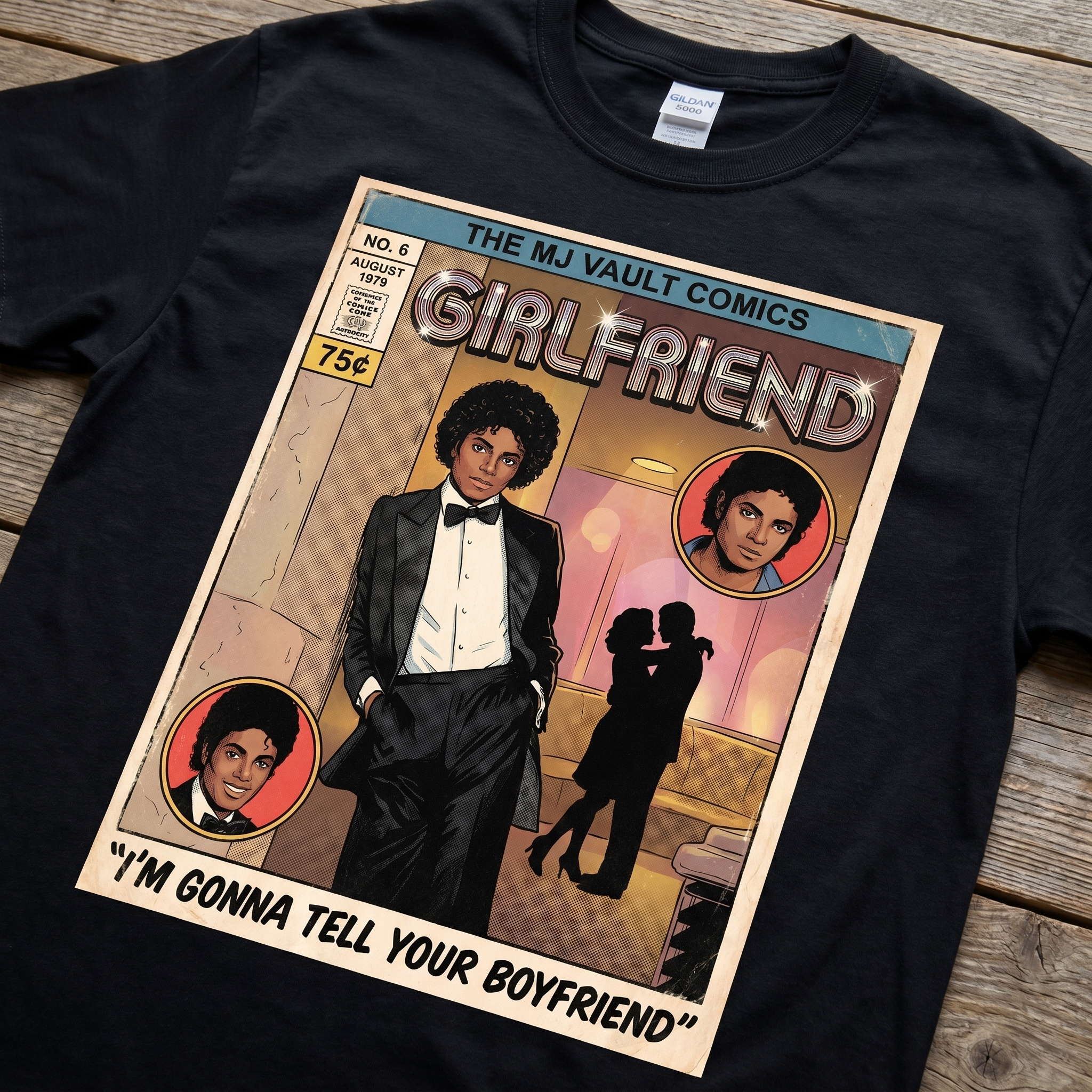 MJ Off The Wall Girlfriend Tee - cover