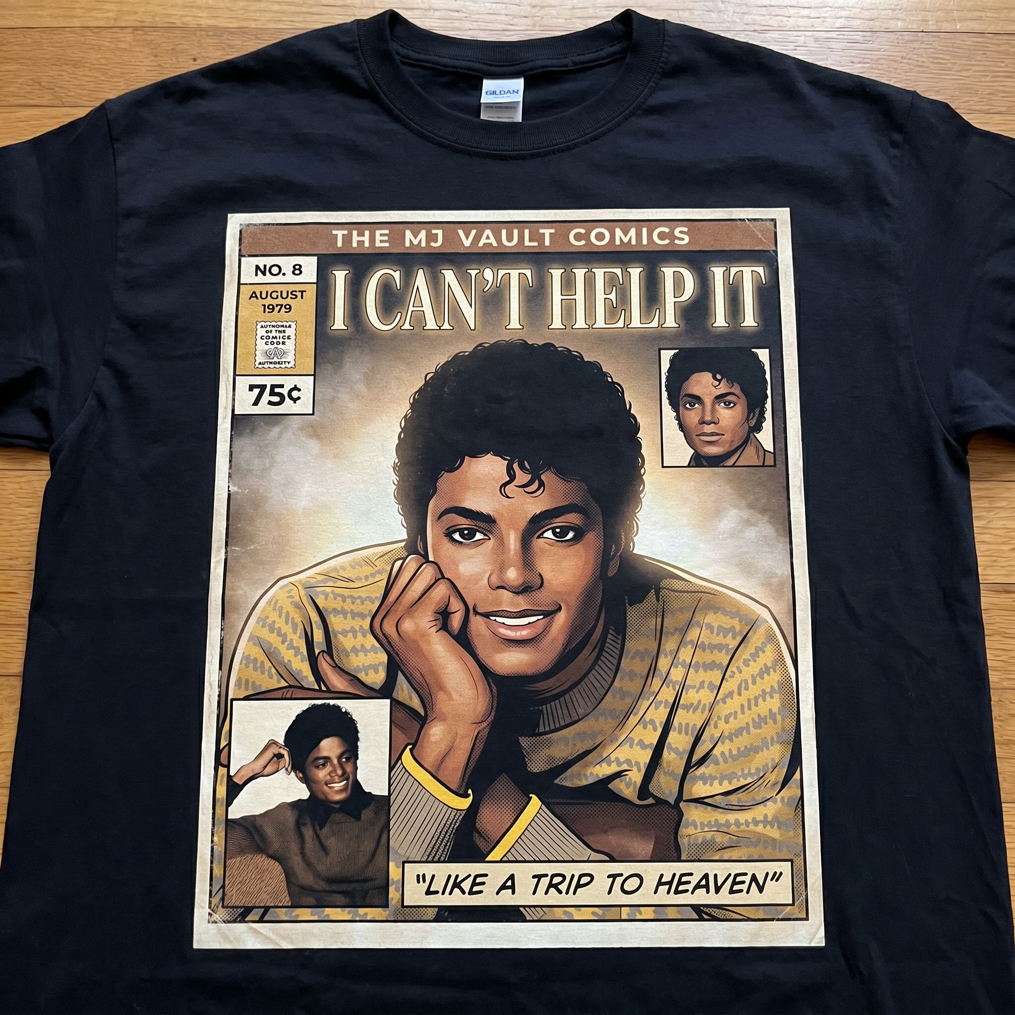 MJ Off The Wall I Can't Help It Tee - design 9