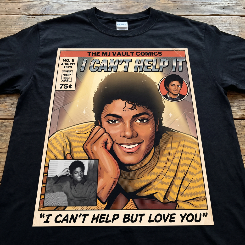 MJ Off The Wall I Can't Help It Tee - design 10