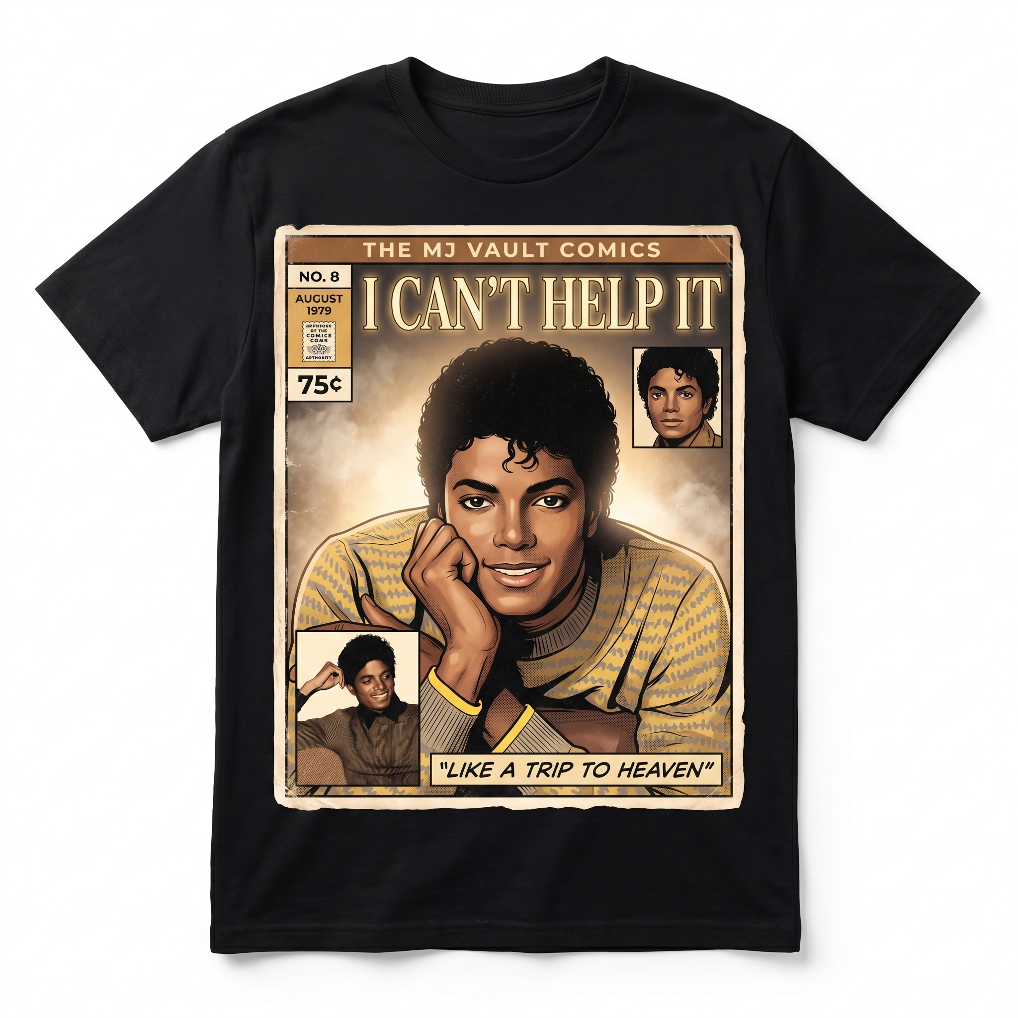 MJ Off The Wall I Can't Help It Tee - design 11